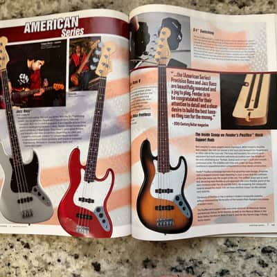 Fender Frontline 2004 catalog Stratocaster telecaster precision jazz bass jazz Master Jaguar twin reverb super BassMan image 22