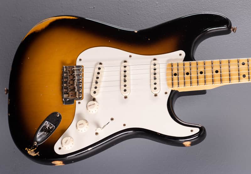 Fender Custom Shop 1957 Relic Stratocaster - Two Tone Sunburst image 1