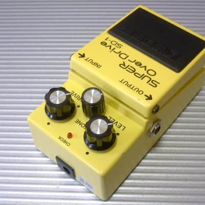 1983 Boss SD-1 Super OverDrive & 1984 BOSS DS-1 Distortion / MIJ Made in Japan (Black Label) image 3