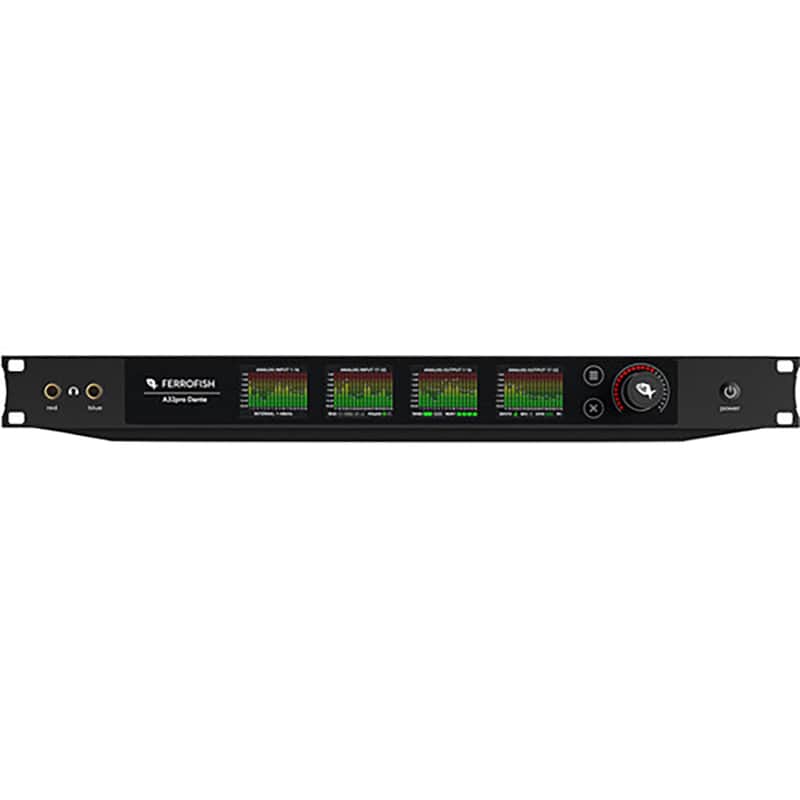 Ferrofish A32pro Dante 32-Channel AD/DA Converter with Dante, MADI, and ADAT image 1