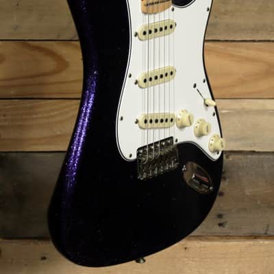 Fender Custom Shop F22 LTD '69 Strat Electric Guitar Purple Sparkle Journeyman w/ Case image 1