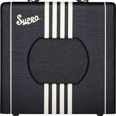Supro 1818 Delta King 8 1-Watt 1x8" Guitar Combo 2021 - Present - Black image 1