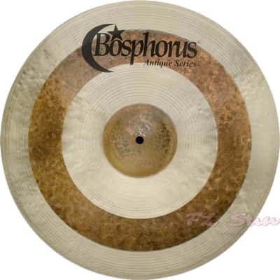 Bosphorus Cymbals Antique Series 16"-18" Jazz Crash - Masterwork Cymbals 15" Jazz Hi-Hat image 2