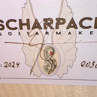 2024 Sharpach Imperial Cintamani Archtop Guitar image 6