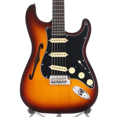Fender Limited Edition Suona Stratocaster Thinline, Ebony Fingerboard, Violin Burst (H9)(70937) (70937) image 1