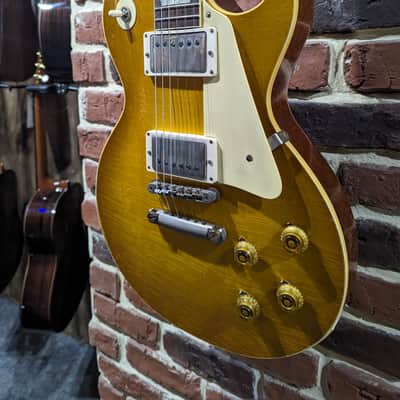 Gibson Custom Shop 1958 Les Paul Standard Reissue Heavy Aged Lemon Burst image 3