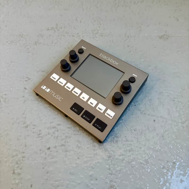1010 Music Blackbox Desktop Compact Sampling Studio 2016 - Present - Black image 1