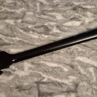 Halo Hellion Custom Bass - 4-String - Flying V - Black and Red Trim - Hellfire Bass image 11