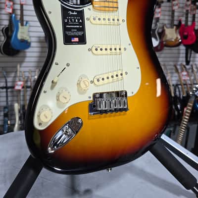 Fender American Ultra Stratocaster LH - Ultraburst w/Maple FB + OHSC & PLEK*D #232 image 1