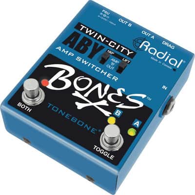 Tonebone TWIN-CITY Pédale ABY à correcteur d'impédance image 1
