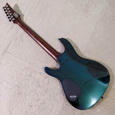 Ibanez Axion Label S671ALB-BCM - Blue Chameleon (Mint / Like New) image 14
