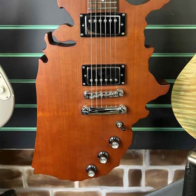 Epiphone USA Map Guitar Natural Satin 2005 Electric Guitar image 4