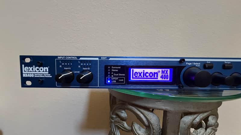 Lexicon MX400 Dual Stereo / Surround Reverb Effects Processor [RARE-MINT CONDITION] image 1