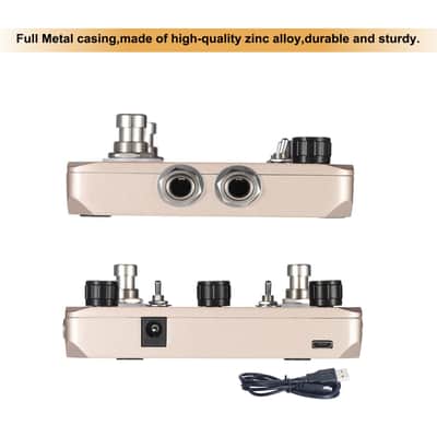 Rowin Twin Looper Guitar Effect Pedal Loop Station 11 Type of Play with 10 Minutes of Recording Time,price include the import duty for US buyer image 3