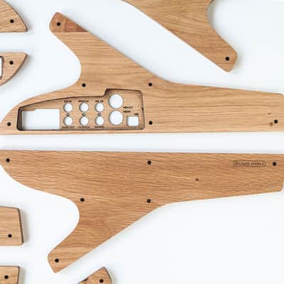 Solid Oak Sidepanels for Little Phatty Stage 1, 2 or Sub Phatty image 6
