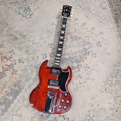Gibson Custom Shop 60th Anniversary '61 Les Paul SG Standard - Cherry Red - 2021 image 2