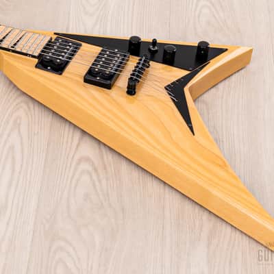 2008 Jackson Stars Randy Rhoads Limited Edition RR-TN02LTD Neck Thru V Natural Near-Mint w/ Tags, Japan image 9