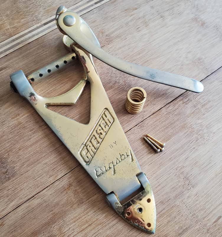 Gretsch Bigsby B6 from Chet Atkins 6120 || 1960s Gold Tremolo 6119 image 1