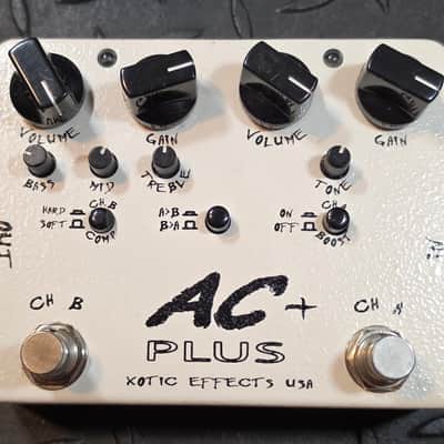 Xotic Effects AC+ Plus Preamp Overdrive Expanded AC Booster Boost image 2