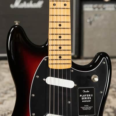 Fender Player II Mustang Electric Guitar - 3-Color Sunburst image 10