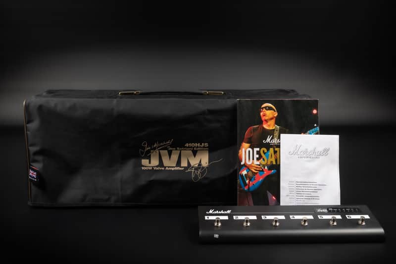2012 Marshall JVM410HJS Joe Satriani Signature Edition - Black | Made in UK 4-Channel 100-Watt Guitar Tube Amp Head Top Collector's Condition image 1