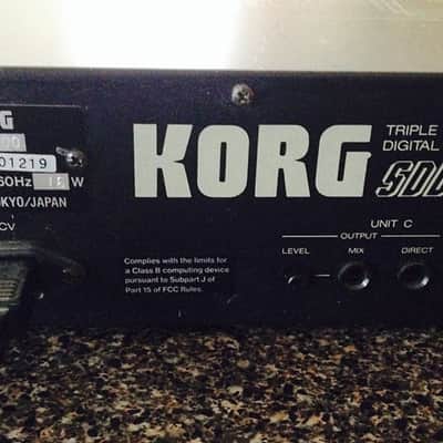 Korg SDD-3300 Triple Digital Delay 1986 image 6
