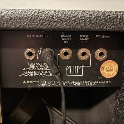 Peavey Special 130 Solo Series 130-Watt 1x12" Guitar Combo 1980s - Black image 6