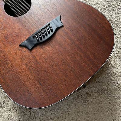 Dean 12 String Acoustic Guitar, Mahogany Body and Neck, Rosewood Fingerboard Fretboard image 13