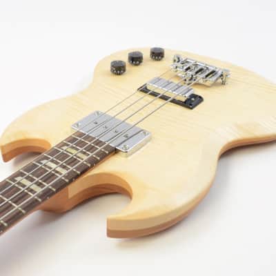 2007 Gibson SG Supreme 4-String Bass Guitar - Natural AAA Flame Maple w/ OHSC image 8