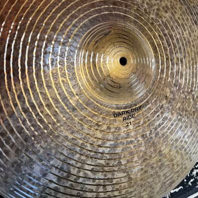 Mint Paiste 21" Masters Dark Dry Ride Cymbal - Traditional image 2