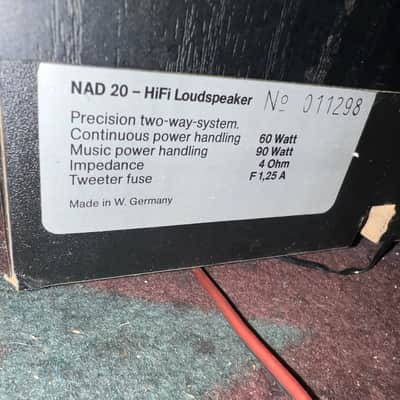 NAD model 20 Loudspeakers (ADS L690) image 12