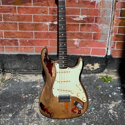 Fender Stratocaster Rory Gallager Signature 2005 - killer 20 year old axe w/all paperwork & COA ! image 2