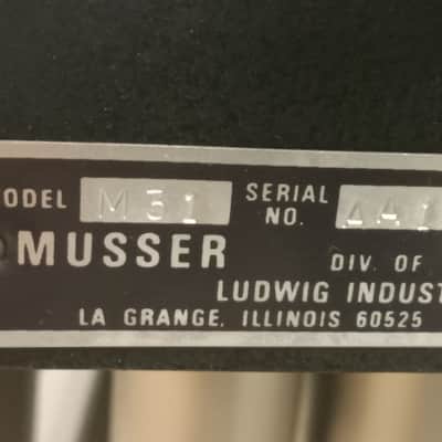 Musser M31  Four Octave Marimba With Kelon Keys serial AA1918 image 2