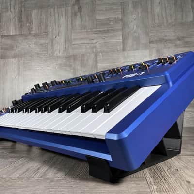 25º Stand for Behringer MS-1 / MS-101 Synth - Roland SH101- Color BLACK - by KZcraftworks -US Seller image 6