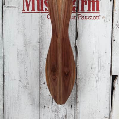 McSpadden 4 String Flathead Hourglass Spalted Sycamore Dulcimer with Gig Bag image 6