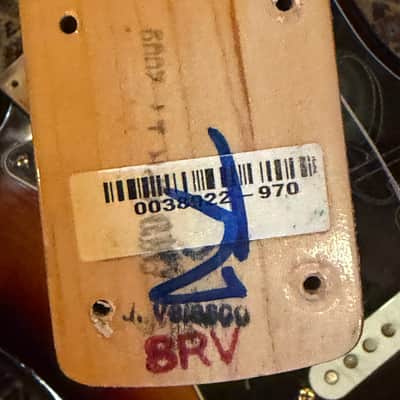 Fender Stevie Ray Vaughan Stratocaster – 3-Color Sunburst – Made in USA image 24