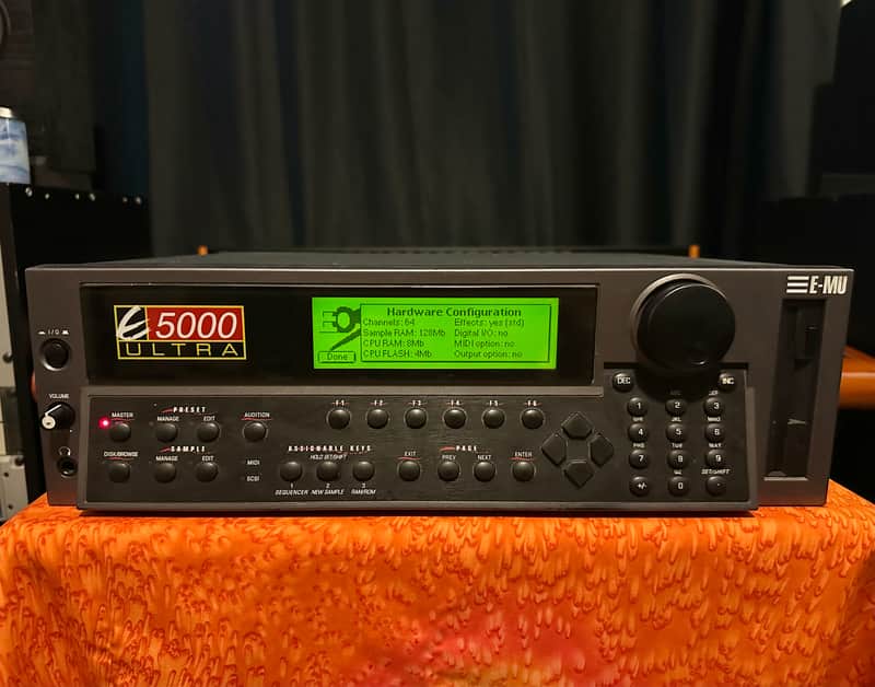 E-MU Systems E5000 Ultra Sampler w/Proteus & EIII Sounds image 1