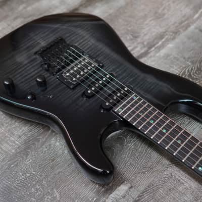 AIO Wolf S1-SSH Floyd Rose Electric Guitar - Trans Black image 5
