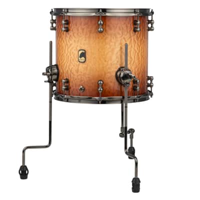 Mapex Black Panther Design Lab Versatus Floor Tom 14X13 - Peach Burl Burst image 2