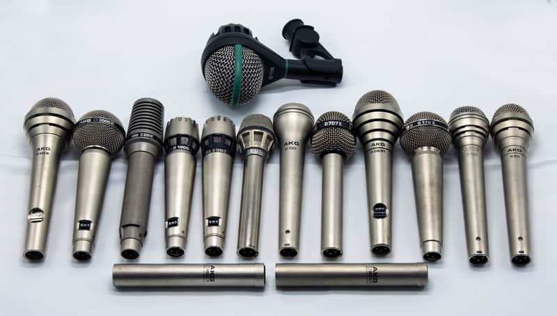 AKG Vintage Microphone Kit 1960s-1980s image 1