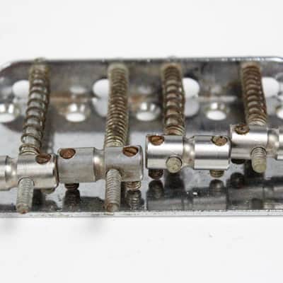 1971 Vintage Fender Precision Jazz PBass Bass BRIDGE w/Screws 1971/1972/1973/1975/1976 USA 1970s Early-CBS image 5