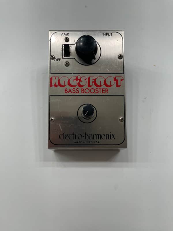 Electro Harmonix Hog’s Foot Bass Booster Vintage Modified Guitar Effect Pedal image 1