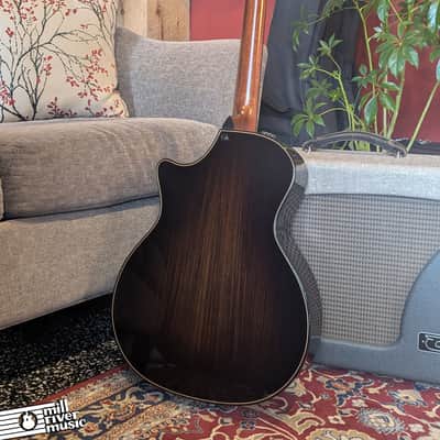 Taylor 50th Anniversary Builder's Edition 814ce LTD – Sinker Redwood – Deluxe Hardshell Case – Used Excellent image 6