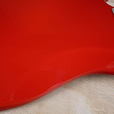 Fender MG-69 Mustang '69 Reissue MIJ 2010 Red w/ Matching Headstock EMG Active PUs Japan w/ Bag image 9