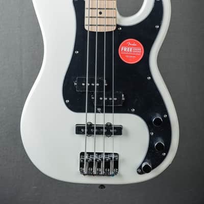 Squier Affinity Series Precision Bass PJ - Olympic White w/Maple image 2