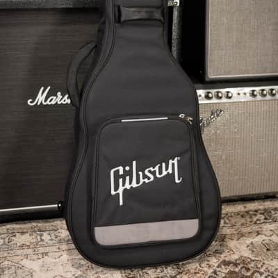 Gibson Hummingbird Special Dreadnought Acoustic/Electric Guitar - Ebony Satin with Gig Bag image 15