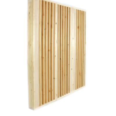 Quadratic Acoustic Diffuser Panel, QR  Sound Diffusion, Sonic Studio Treatment  13 x 46  Audiophile image 8