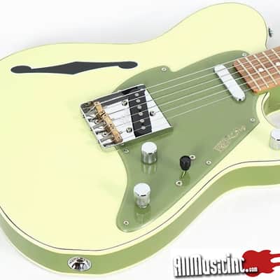 Fret King Vintage FKV25JJ John Jorgenson Arcadia Green Tele Electric Guitar image 3