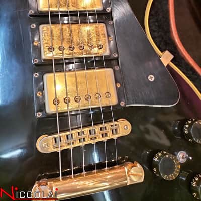 Gibson Les Paul Custom 3 Pick Up Black 1980 image 2