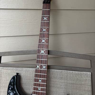 Squier Showmaster HH Skull & Crossbones 2003 - 2004 - Black Metallic / Skull & Crossbones image 3